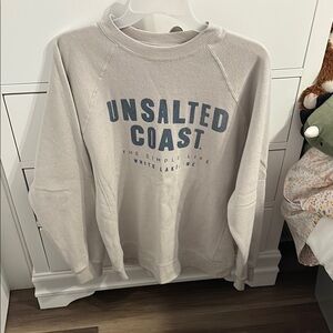 Cream Crew Neck Sweater